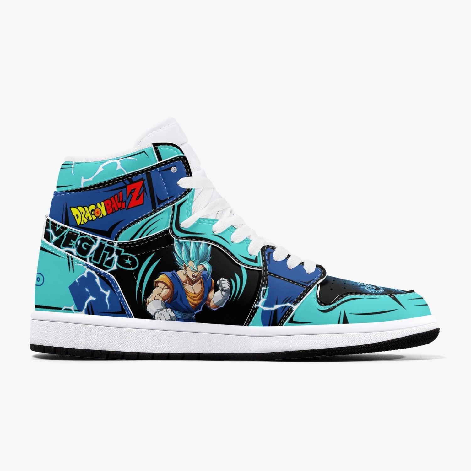 Dragon Ball Super Dbz Vegito Saiyan Blue AJ1 High Top Shoes - Shoesmates Dragon Ball Super Dbz Vegito Saiyan Blue AJ1 High Top Shoes - Sneakatelier Sneakatelier