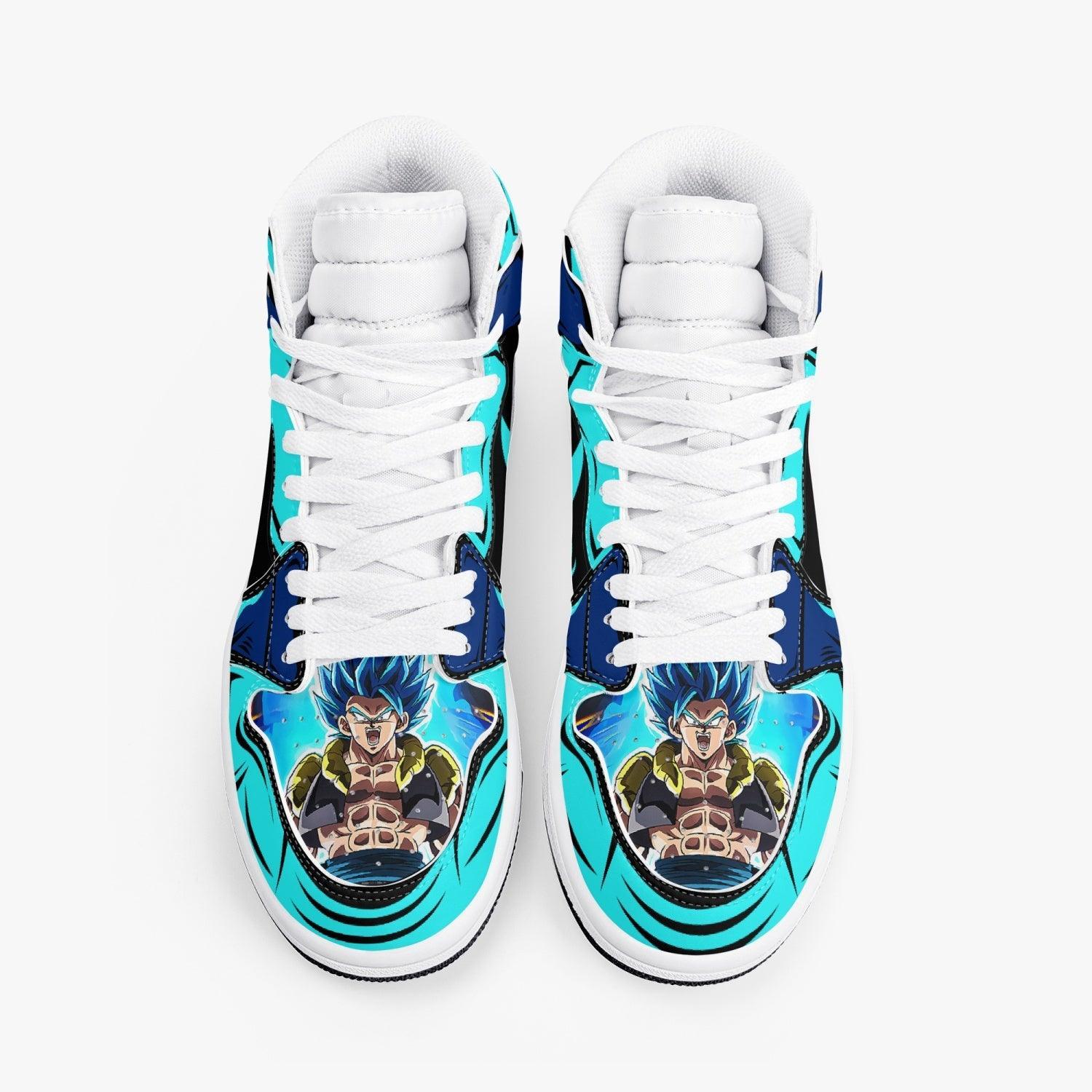 Dragon Ball Super Gogeta V2 AJ1 High Top Shoes - Shoesmates Dragon Ball Super Gogeta V2 AJ1 High Top Shoes - Sneakatelier Sneakatelier