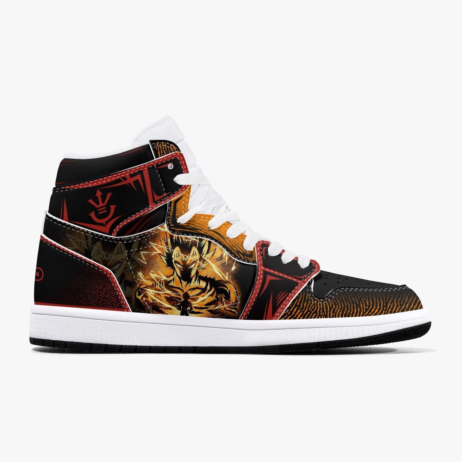 Dragon Ball Super Vegeta Ssj AJ1 High Top Shoes - Shoesmates Dragon Ball Super Vegeta Ssj AJ1 High Top Shoes - Sneakatelier Sneakatelier