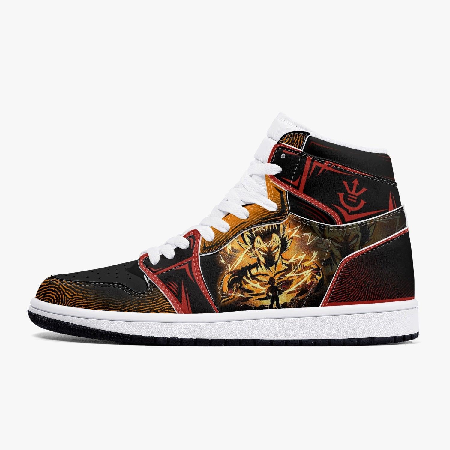 Dragon Ball Super Vegeta Ssj AJ1 High Top Shoes - Shoesmates Dragon Ball Super Vegeta Ssj AJ1 High Top Shoes - Sneakatelier Sneakatelier