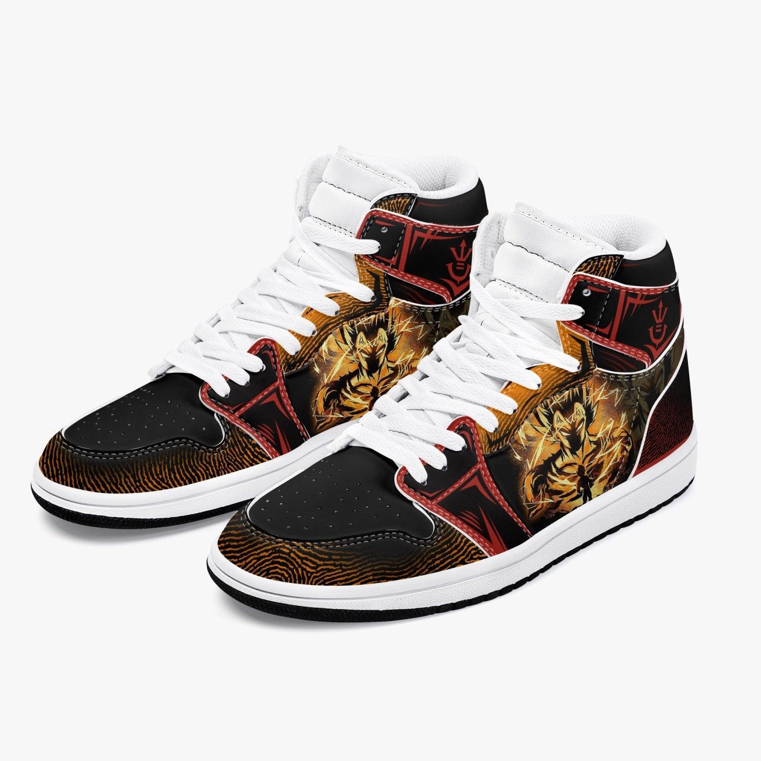 Dragon Ball Super Vegeta Ssj AJ1 High Top Shoes - Shoesmates Dragon Ball Super Vegeta Ssj AJ1 High Top Shoes - Sneakatelier Sneakatelier