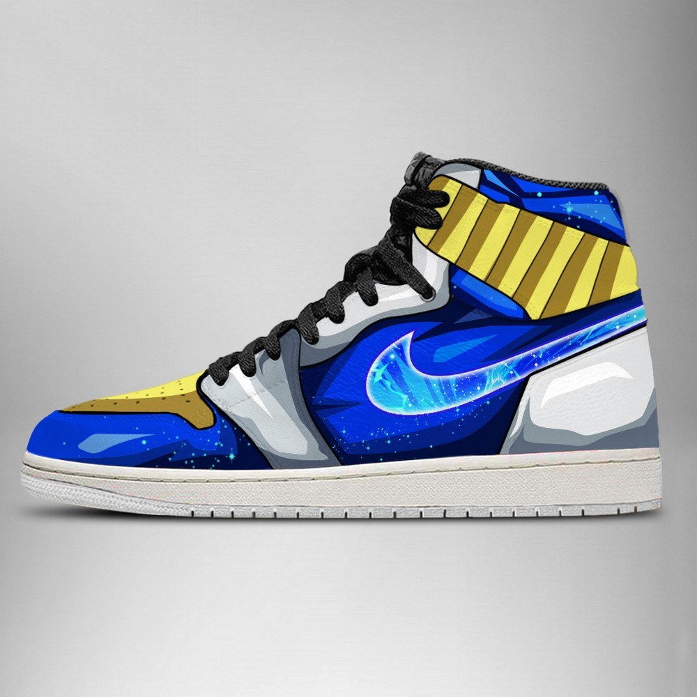 Dragon Ball Vegeta AJ1 High Top Shoes SMDBVA03 - Shoesmates Dragon Ball Vegeta AJ1 High Top Shoes SMDBVA03 - Sneakatelier Sneakatelier