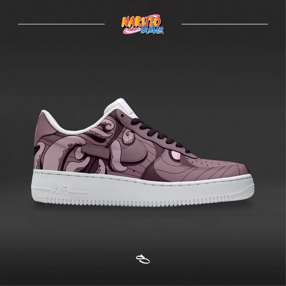 Eight-Tails Bijuu Gyūki Naruto AF1 Shoes - Sneakatelier
