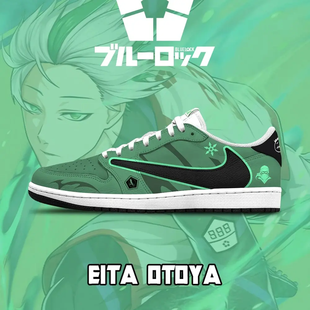 Eita Otoya V.3 Blue Lock Low Top Shoes - Sneakatelier
