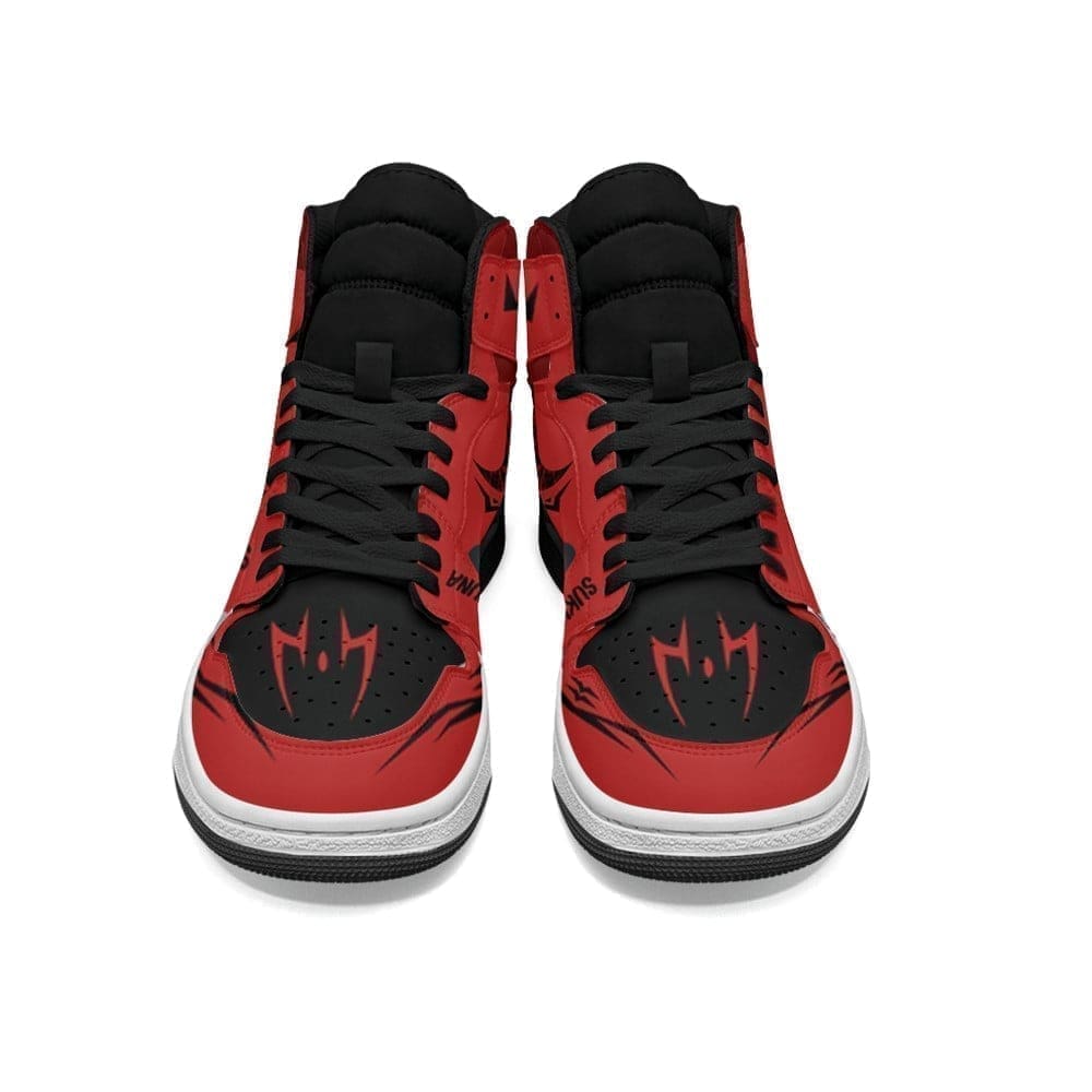 Embrace Cursed Power with Sukuna Air Jordan 1 High Top Shoes Embrace Cursed Power with Sukuna Air Jordan 1 High Top Shoes Sneakatelier