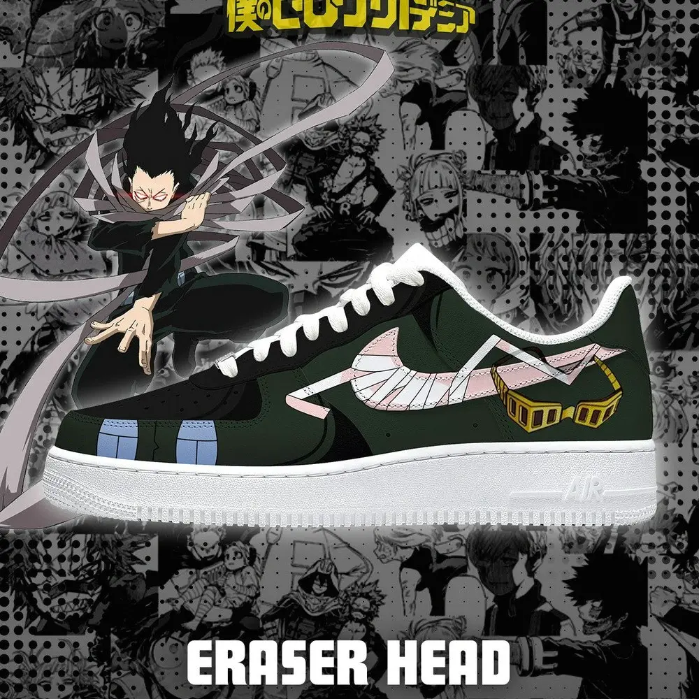 Eraser Head My Hero Academia New Low Top Shoes - Sneakatelier