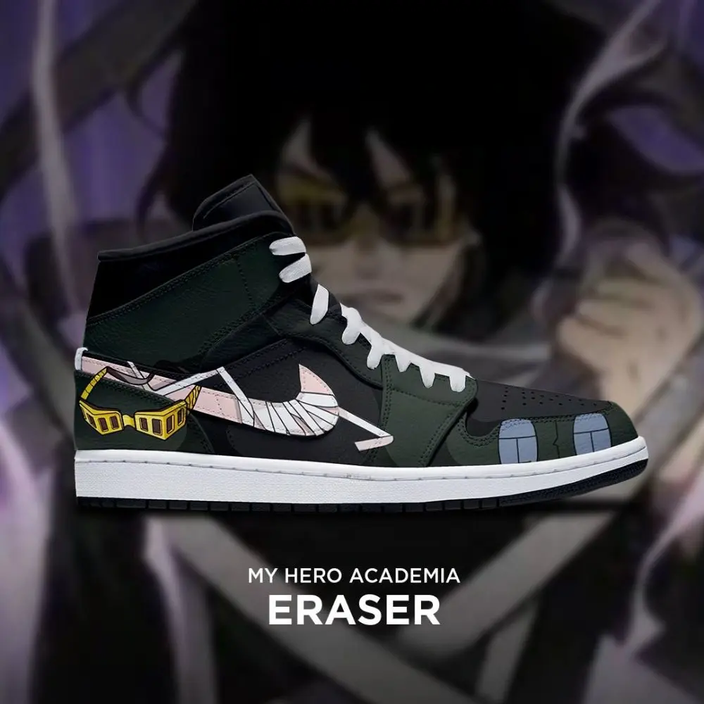 Eraser My Hero Academia Edition High Top Shoes - Sneakatelier