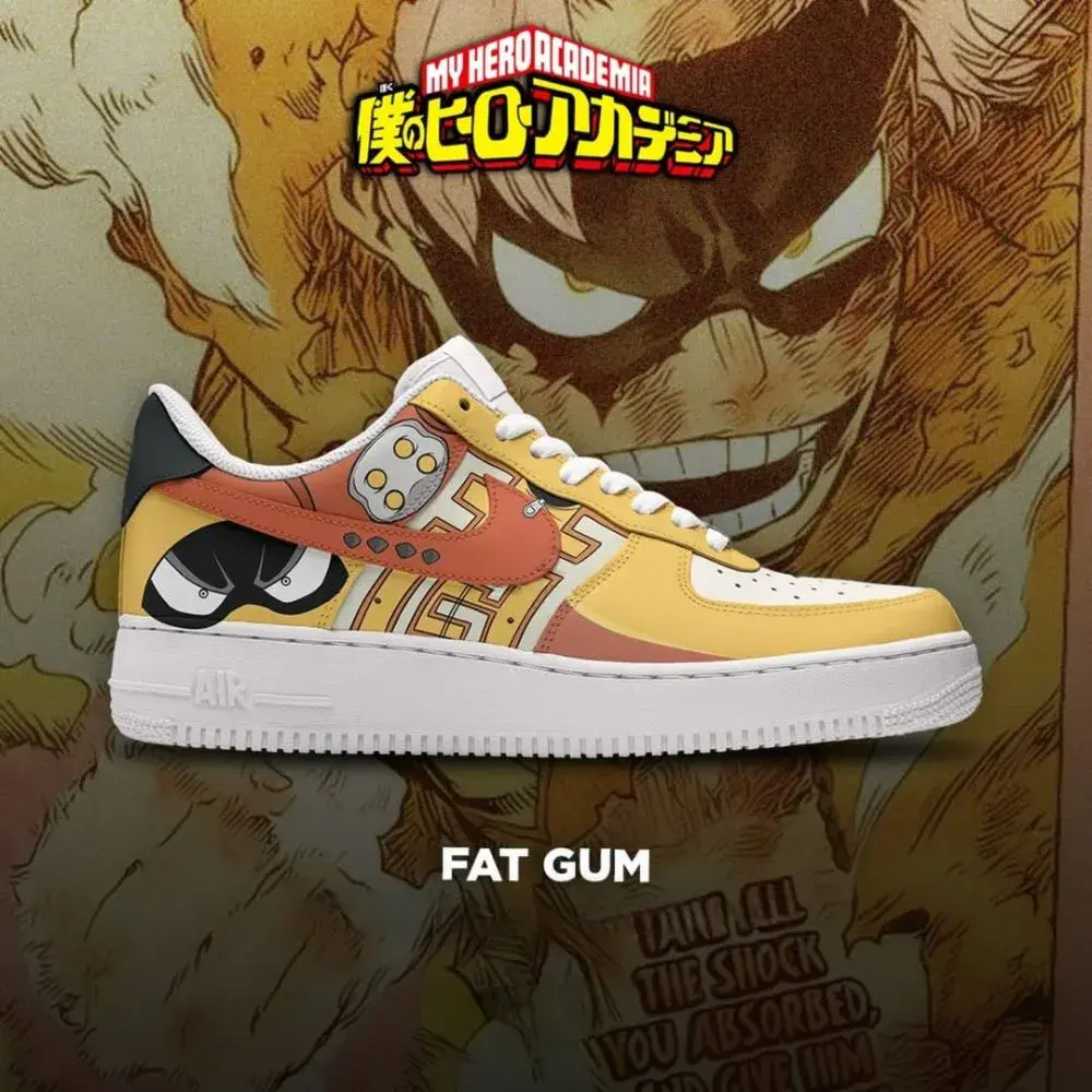 Fat Gum My Hero Academia Special Low Top Shoes - Shoesmates Fat Gum My Hero Academia Special Low Top Shoes - Sneakatelier Sneakatelier