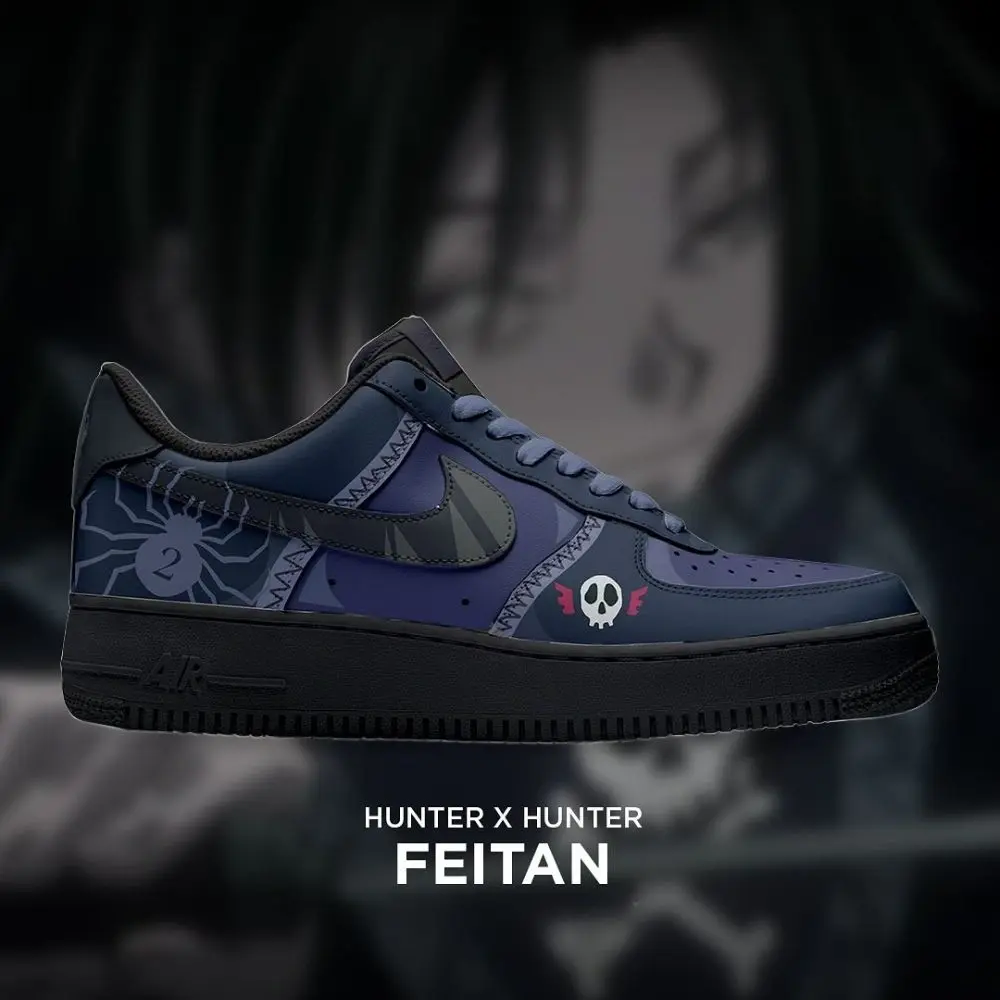 Feitan Hunter x Hunter Edition Low Top Shoes - Sneakatelier