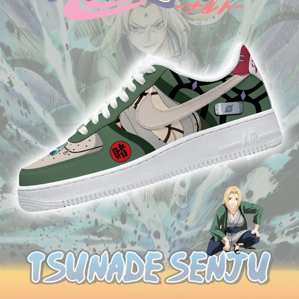 Fifth Hokage Tsunade Senju Naruto AF1 Shoes - Sneakatelier