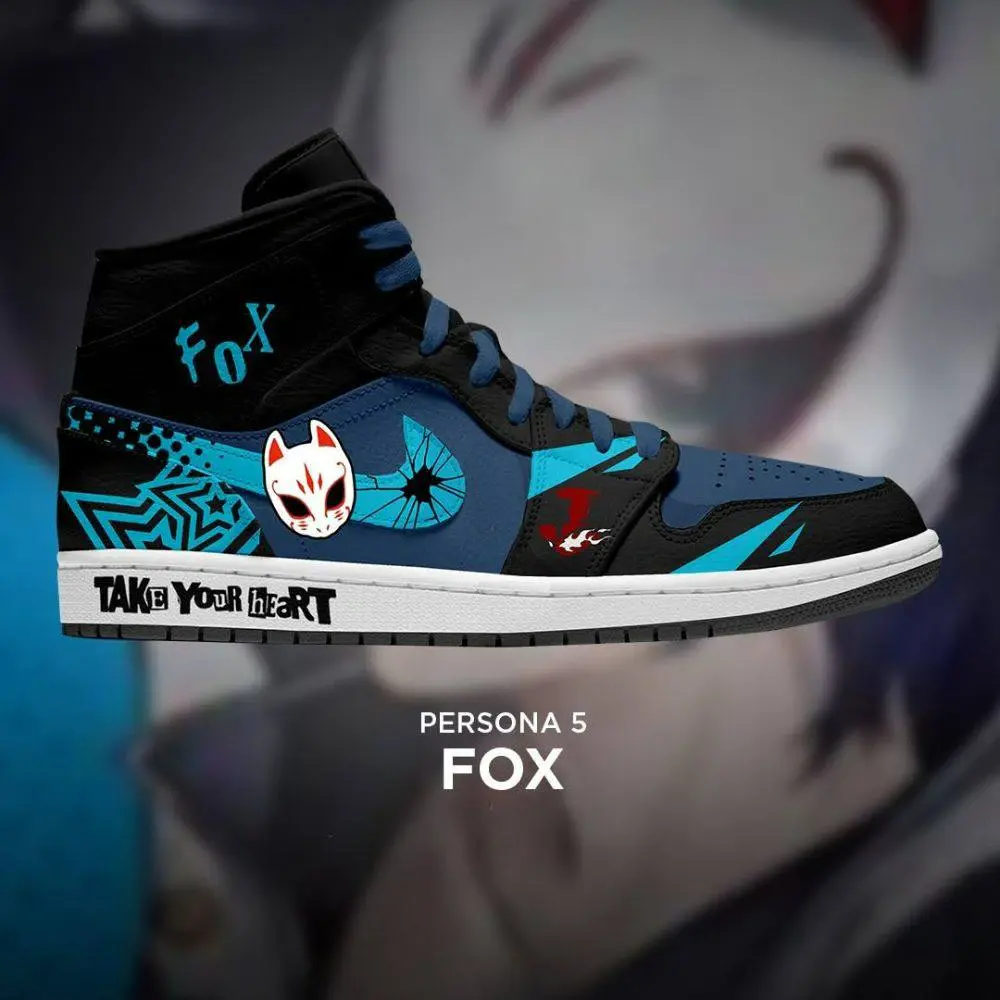 Fox Persona 5 Special High Top Shoes - Sneakatelier