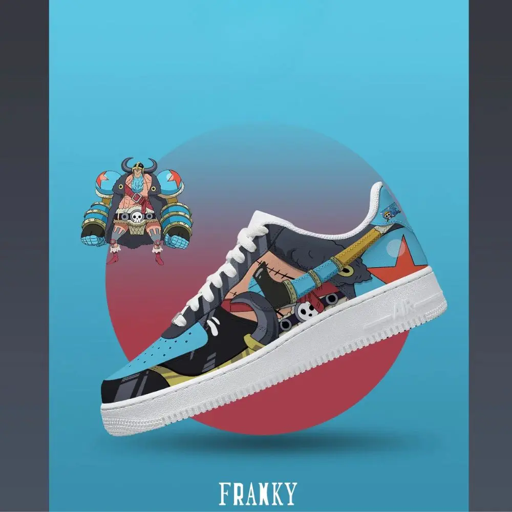 Franky V.2 One Piece Limited Custom Low Top Shoes - Sneakatelier