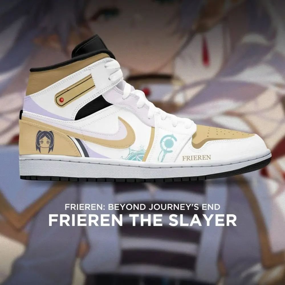 Frieren The Slayer Frieren Beyond Journey End Hightop Shoes - Sneakatelier