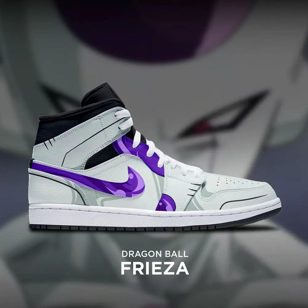 Frieza Dragon Ball Custom High Top Shoes - Sneakatelier