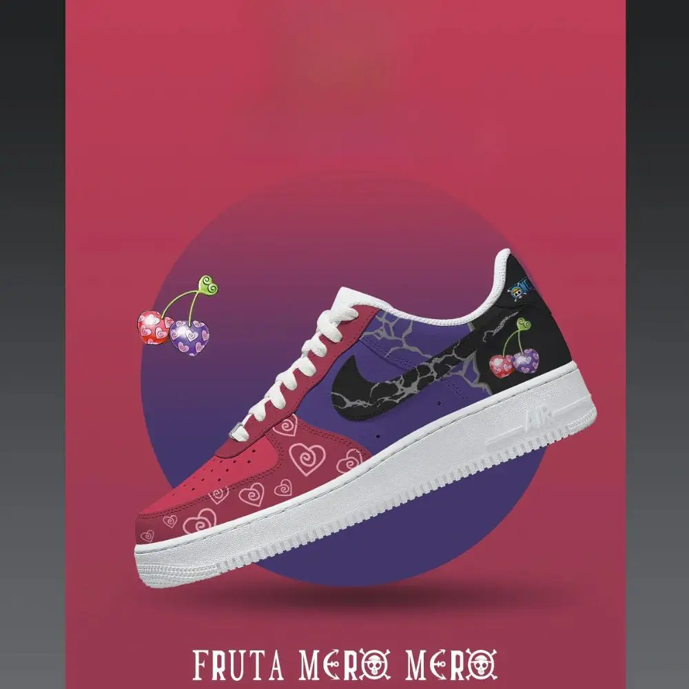 Fruta Mero Mero V.1 One Piece Limited Custom Low Top Shoes - Shoesmates Fruta Mero Mero V.1 One Piece Limited Custom Low Top Shoes - Sneakatelier Sneakatelier