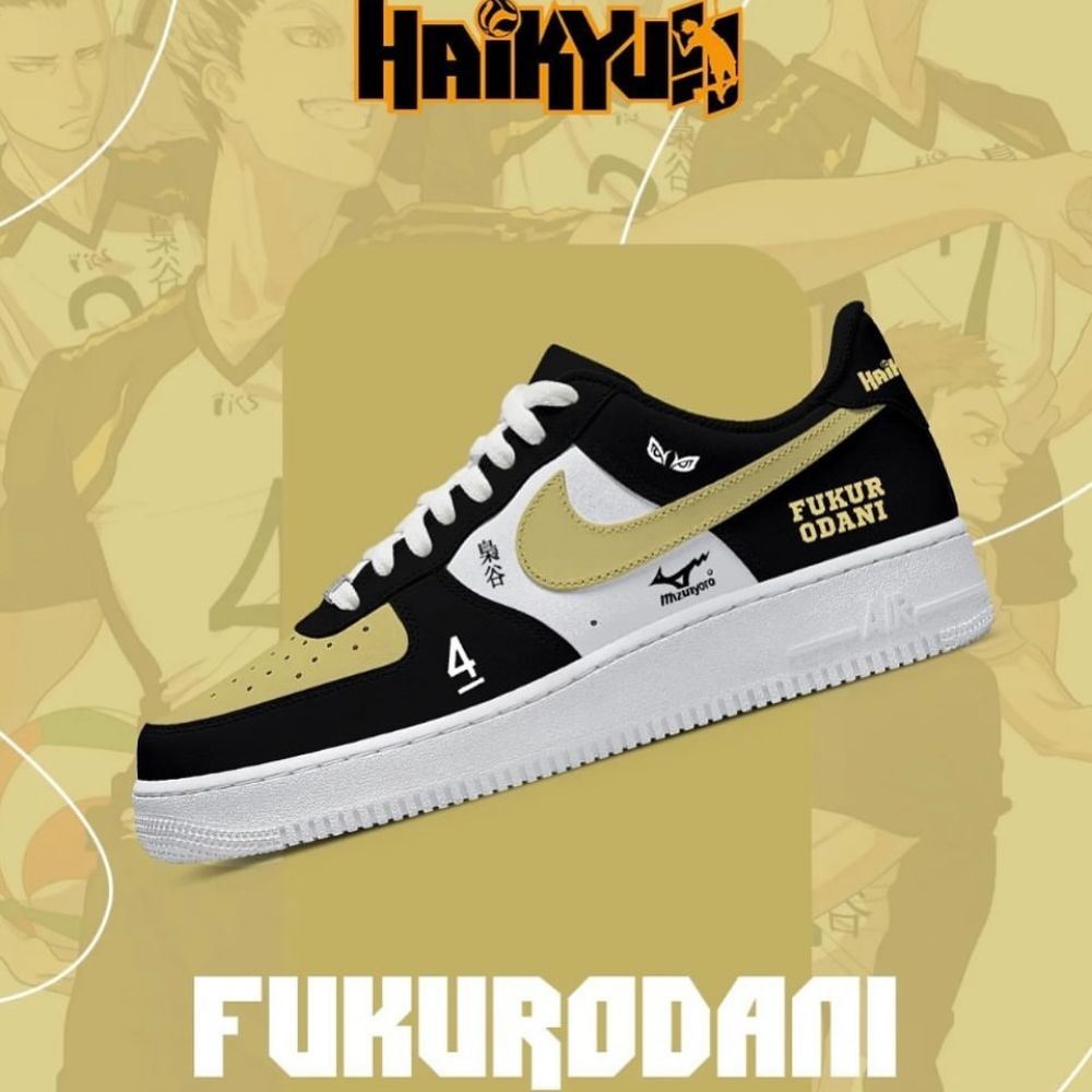 Fukurodani Haikyuu AF1 Shoes - Sneakatelier