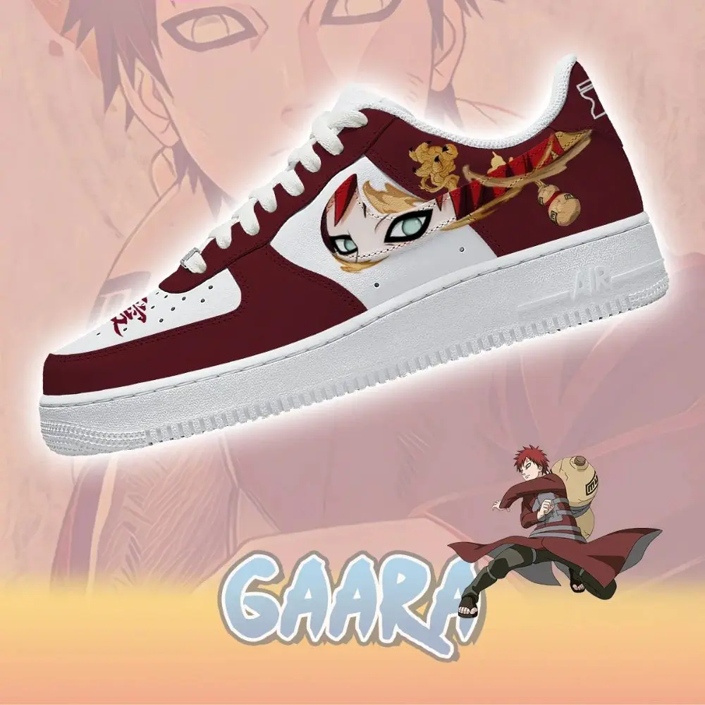 Gaara Naruto Limited Custom Low Top Shoes - Sneakatelier