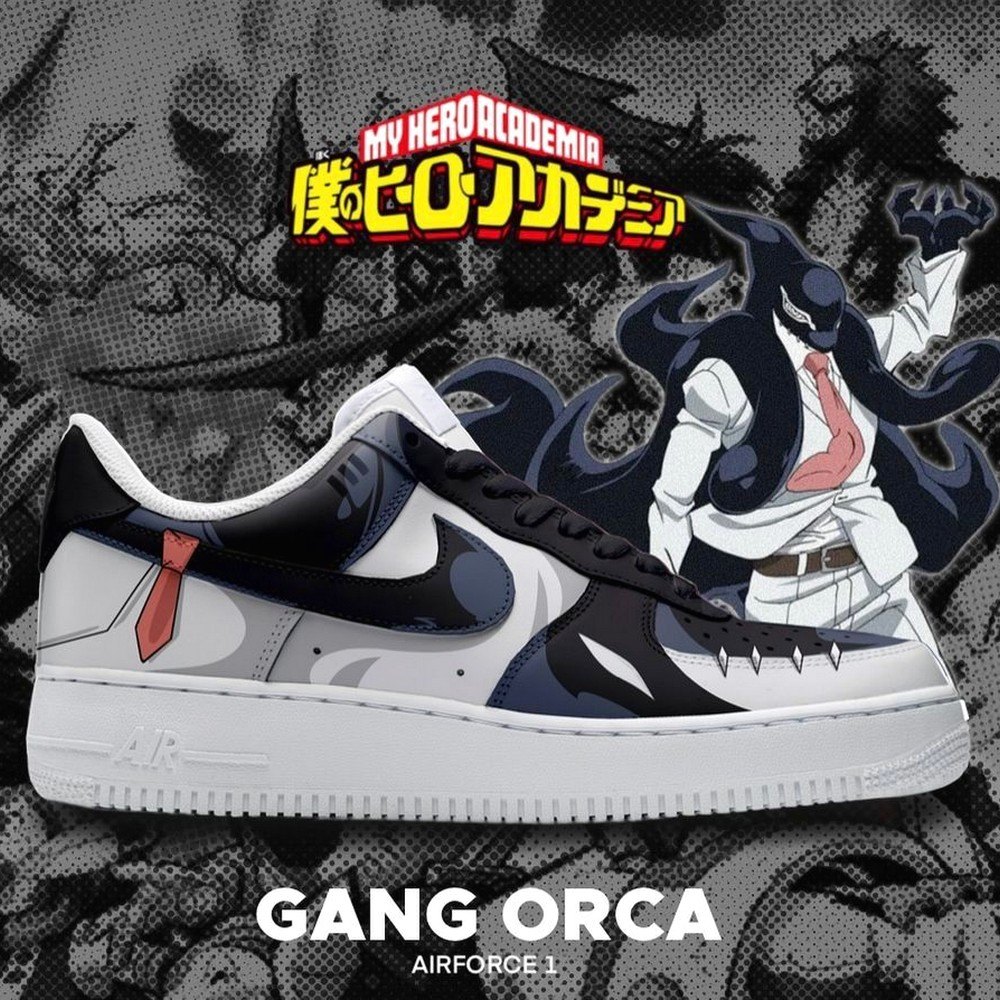 Gang Orca My Hero Academia AF1 Shoes - Sneakatelier