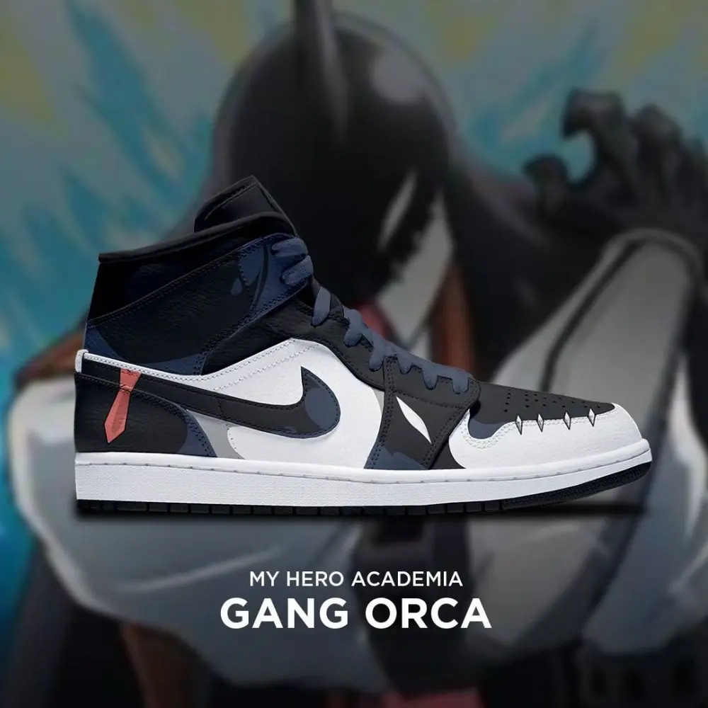 Gang Orca My Hero Academia Edition High Top Shoes - Sneakatelier