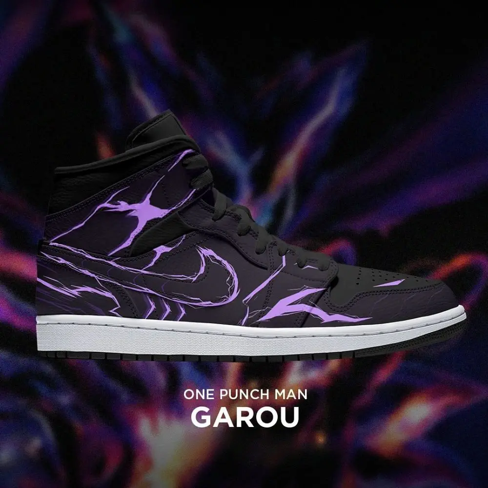 Garou One Punch Man High Top Shoes - Sneakatelier