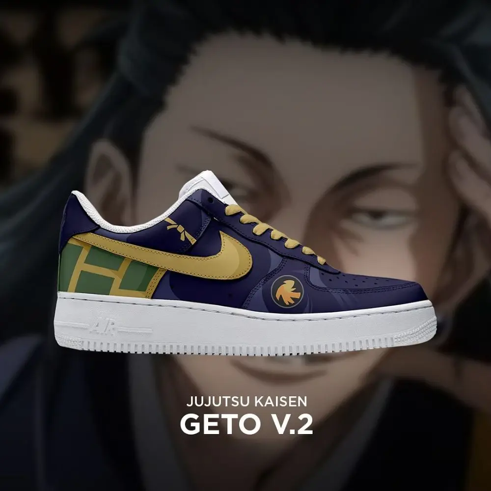 Geto Limited Jujutsu Kaisen Low Top Shoes - Shoesmates Geto Limited Jujutsu Kaisen Low Top Shoes - Sneakatelier Sneakatelier