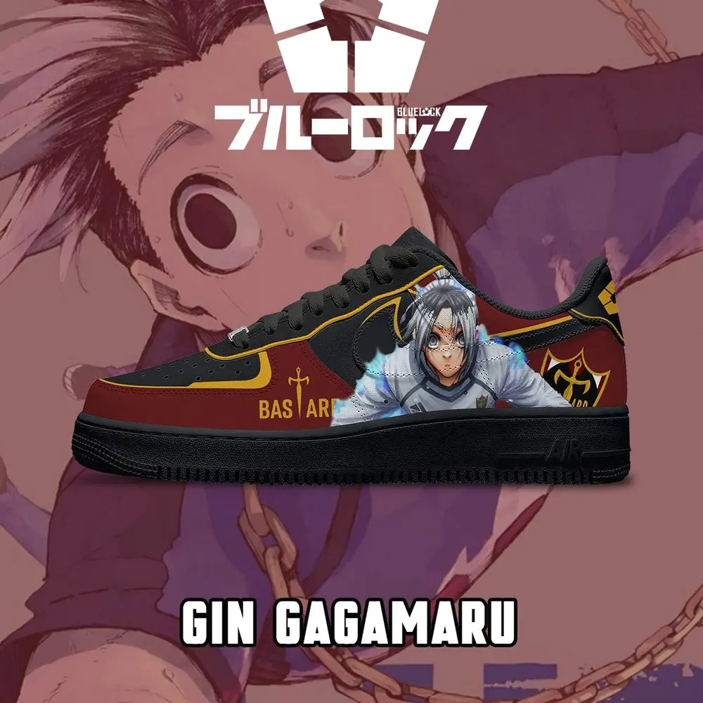 Gin Gagamaru V.1 Blue Lock Low Top Shoes - Sneakatelier