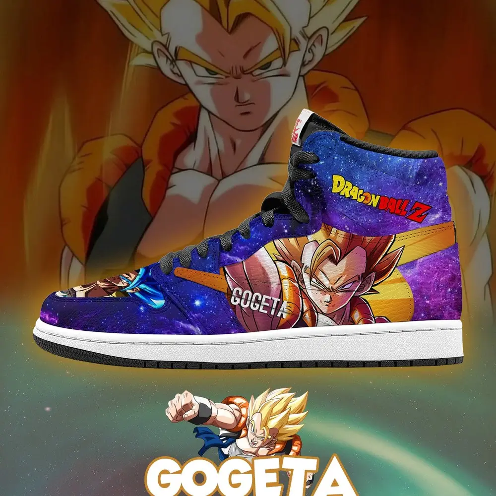 Gogeta V.2 Dragon Ball Edition High Top Shoes - Sneakatelier