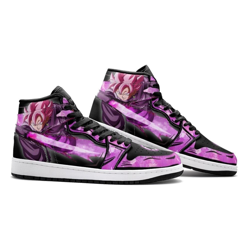 Goku Black Rose Dragon Ball Air Jordan 1 High Top Shoes SMGBRD1 - Shoesmates Goku Black Rose Dragon Ball Air Jordan 1 High Top Shoes SMGBRD1 - Sneakatelier Sneakatelier