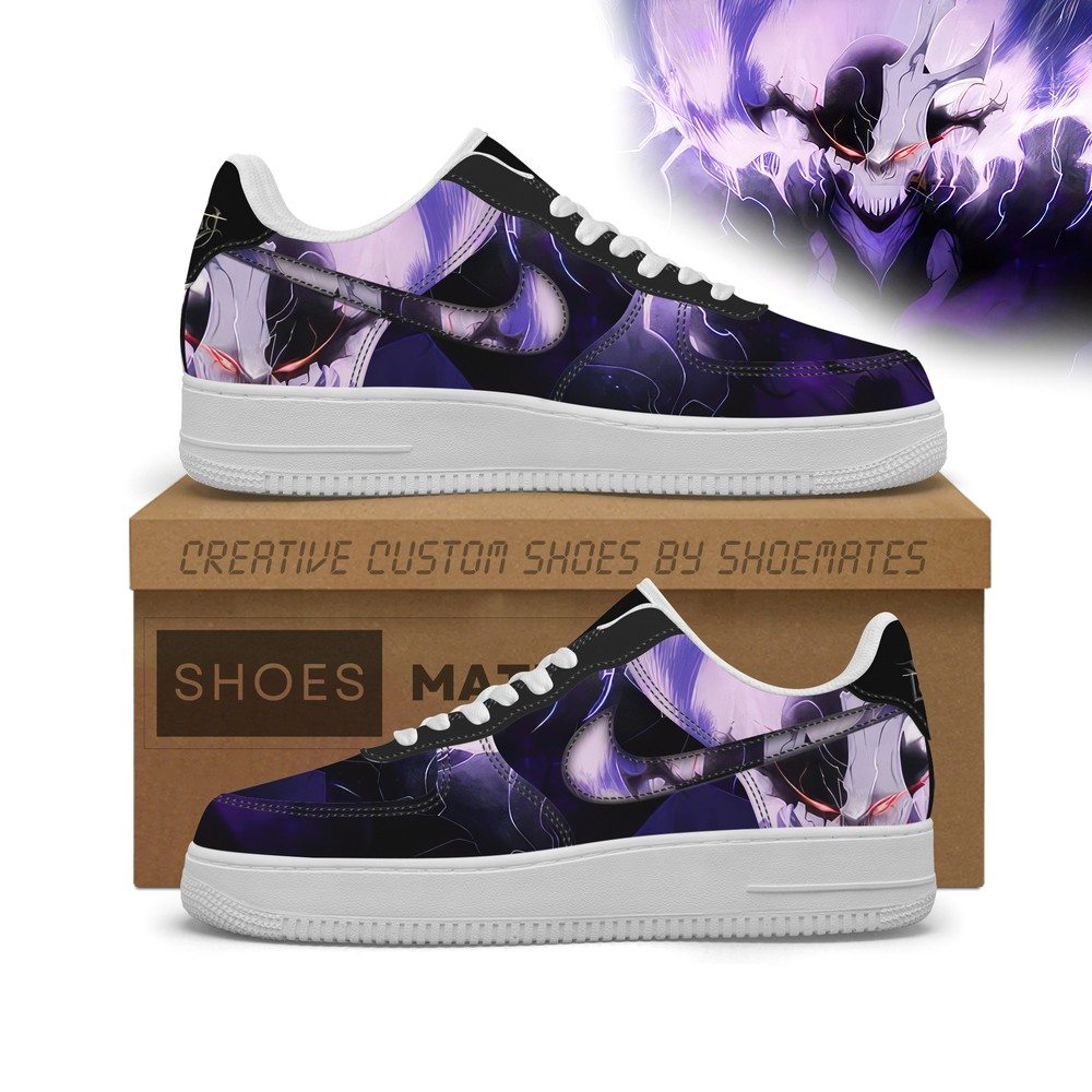 Greed Solo Leveling Low Top AF1 Shoes - Sneakatelier
