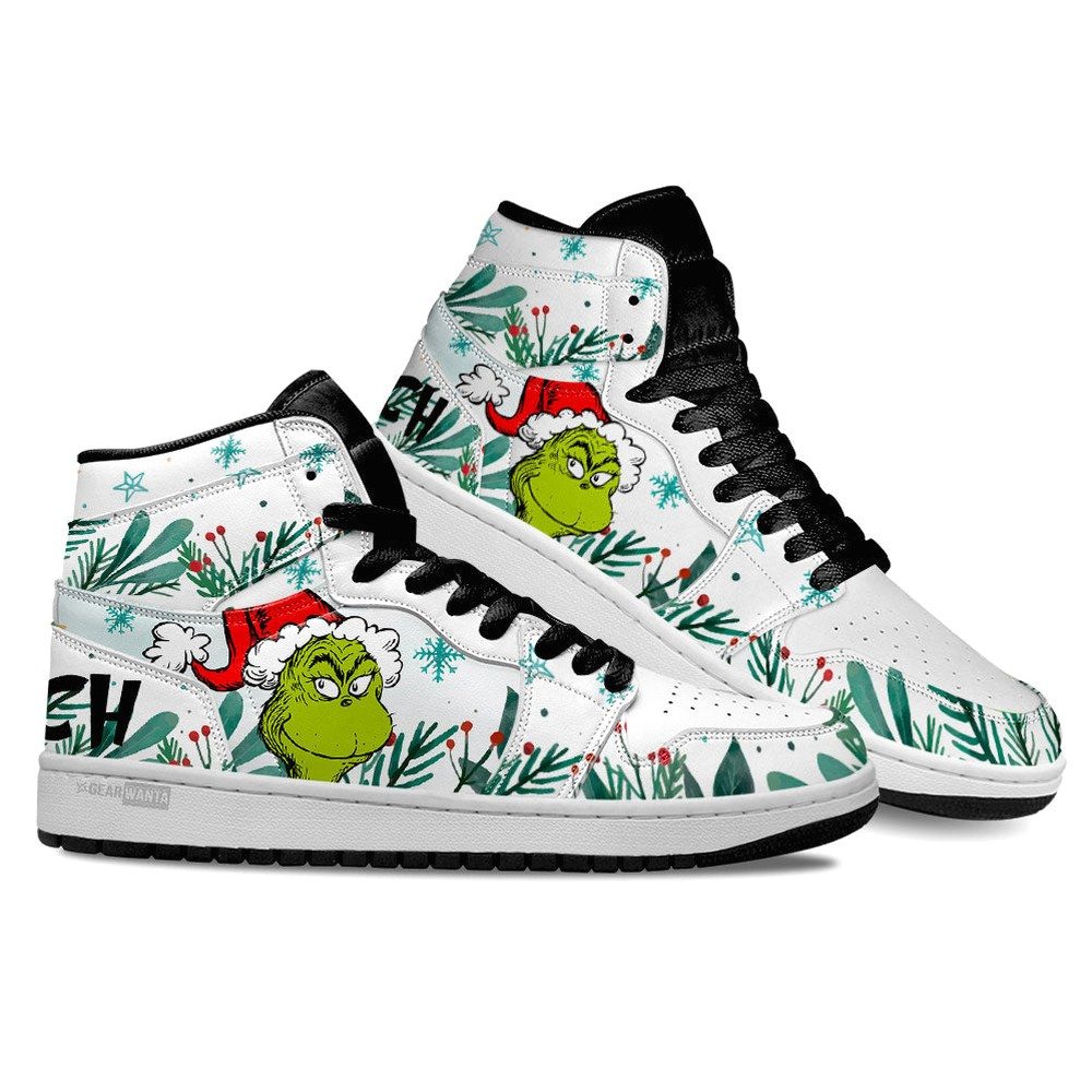 Grinch AJ1 High Shoes - Shoesmates Grinch AJ1 High Shoes - Sneakatelier Sneakatelier