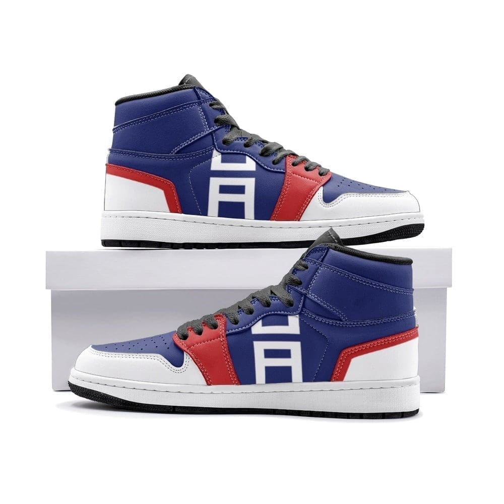Gym Sports Pattern My Hero Air Jordan 1 High Top Shoes Gym Sports Pattern My Hero Air Jordan 1 High Top Shoes Sneakatelier