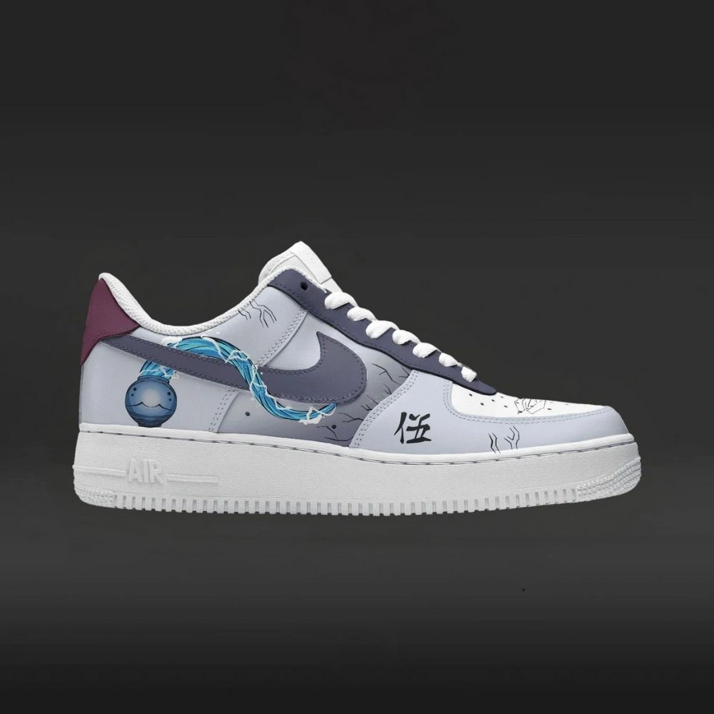 Gyokko Demon Slayer Custom Low Top Shoes - Sneakatelier