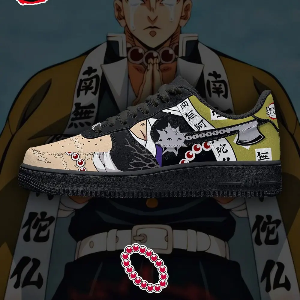 Gyomei Limited Demon Slayer Low Top Shoes - Sneakatelier