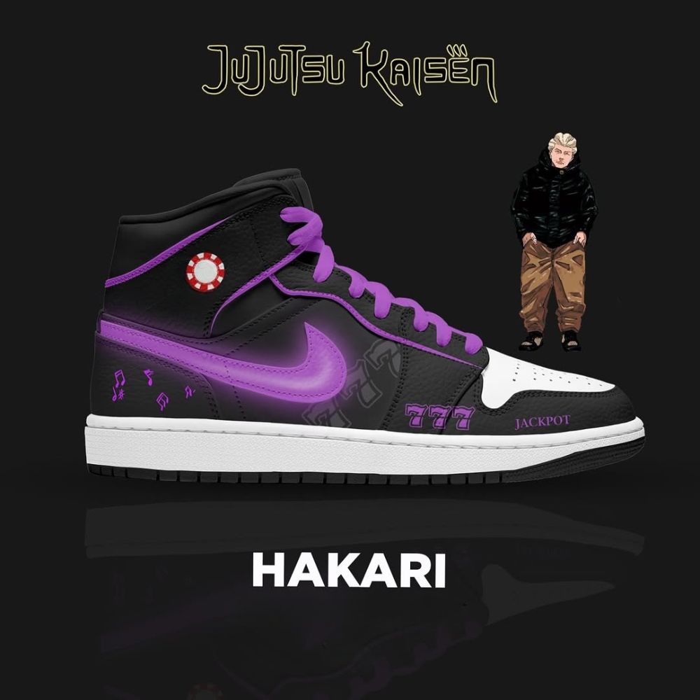 Hakari Jujutsu Kaisen Special High Top Shoes - Shoesmates Hakari Jujutsu Kaisen Special High Top Shoes - Sneakatelier Sneakatelier