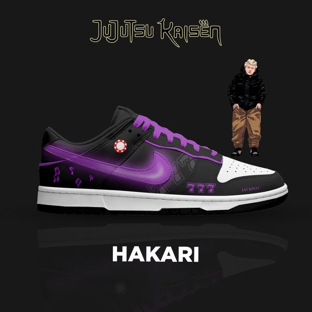 Hakari V.2 Jujutsu Kaisen Special Low Top Shoes - Shoesmates Hakari V.2 Jujutsu Kaisen Special Low Top Shoes - Sneakatelier Sneakatelier