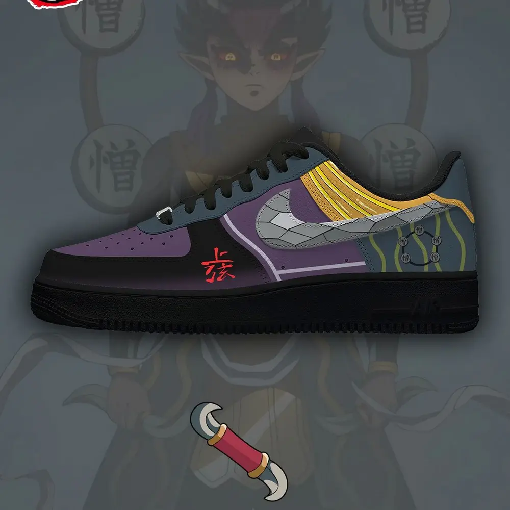 Hantengu Demon Slayer Special Design Low Top Shoes - Sneakatelier