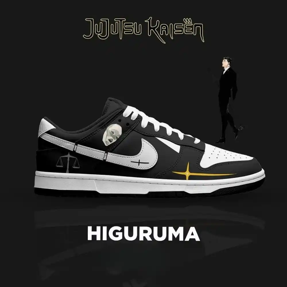 Higuruma Jujutsu Kaisen Edition Low Top Shoes - Shoesmates Higuruma Jujutsu Kaisen Edition Low Top Shoes - Sneakatelier Sneakatelier