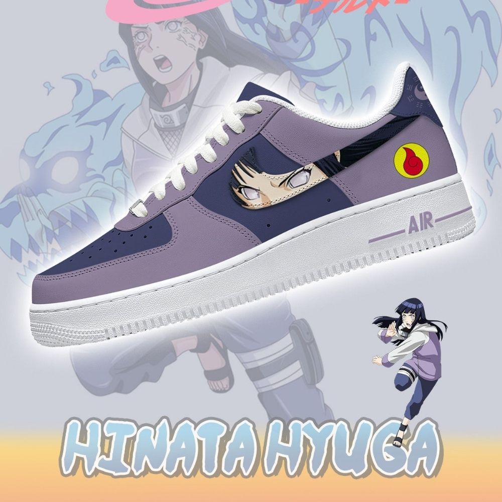 Hinata Hyuga Naruto AF1 Shoes - Sneakatelier