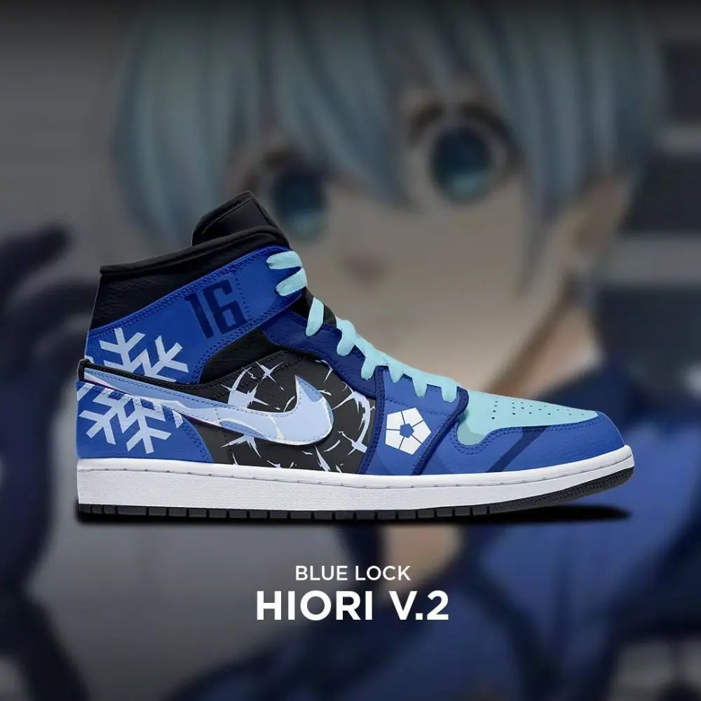 Hiori Blue Lock Limited High Top Shoes - Sneakatelier