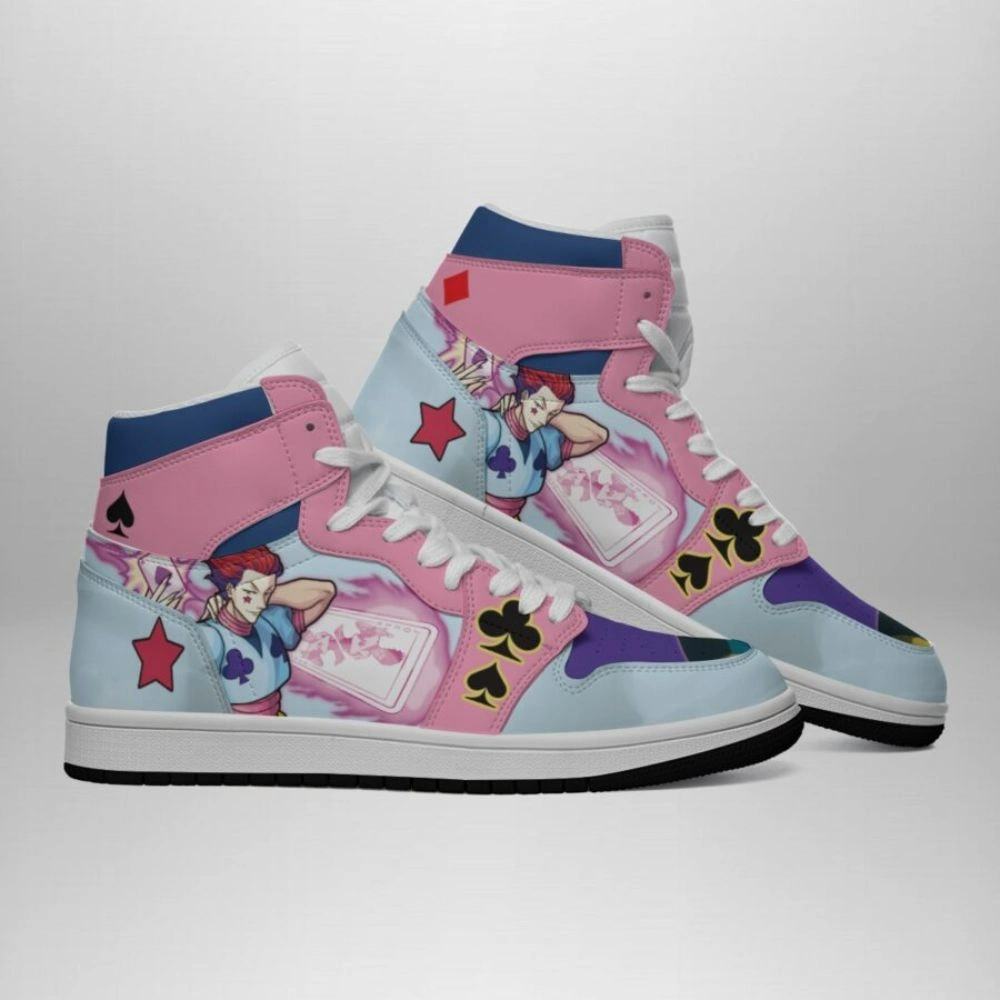 Hisoka Hunter x Hunter Special High Top Shoes - Shoesmates Hisoka Hunter x Hunter Special High Top Shoes - Sneakatelier Sneakatelier