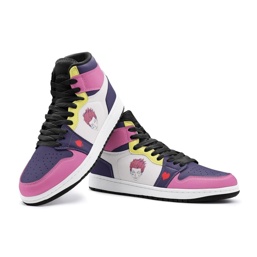Hisoka Morow Hunter X Hunter Air Jordan 1 High Top Shoes - Shoesmates Hisoka Morow Hunter X Hunter Air Jordan 1 High Top Shoes - Sneakatelier Sneakatelier