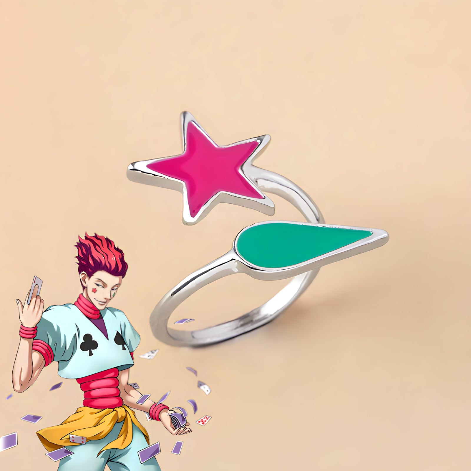 Hisoka Teardrop Ring Hisoka Teardrop Ring Sneakatelier
