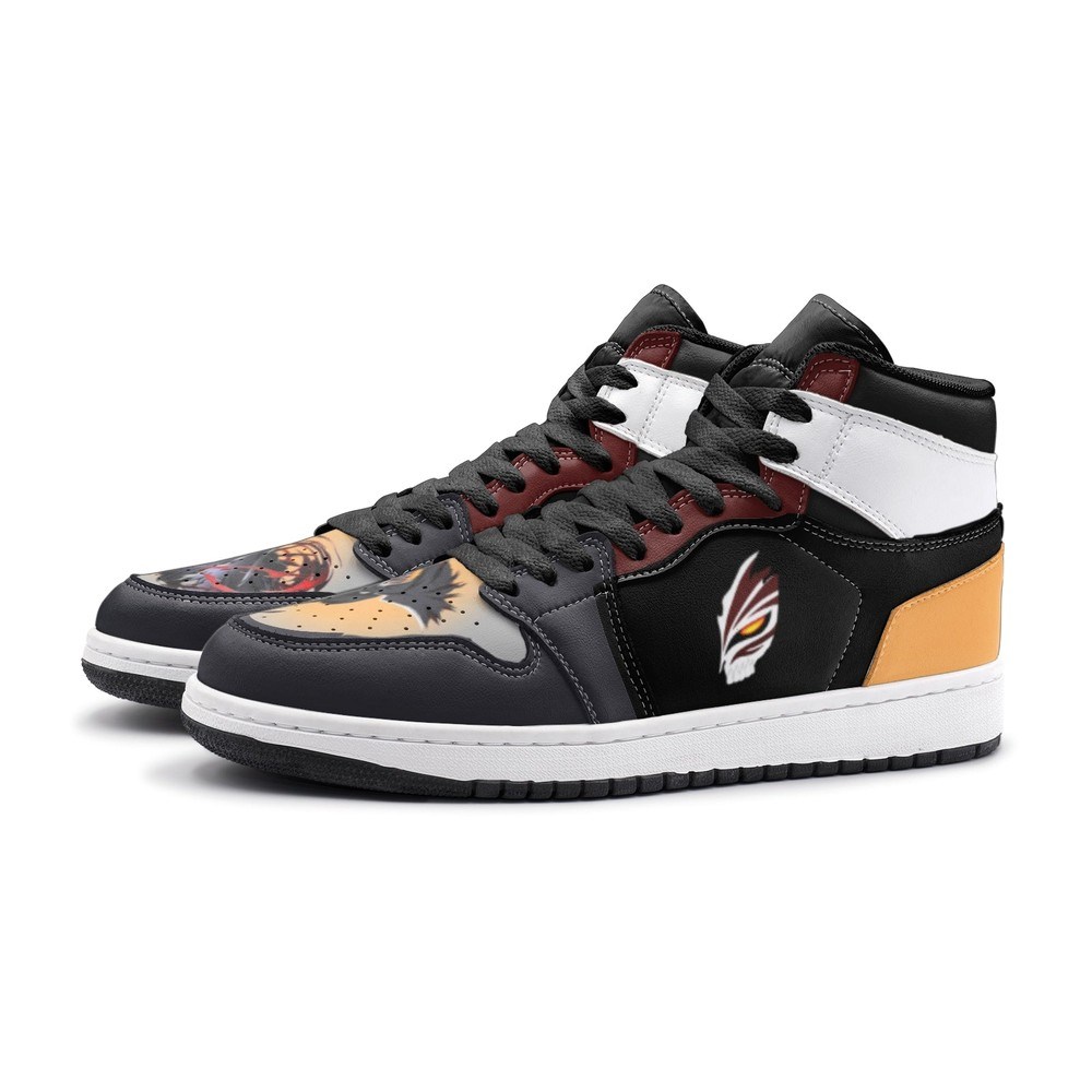 Ichigo Kurosaki Burīchi J1 High Top Shoes - Shoesmates Ichigo Kurosaki Burīchi J1 High Top Shoes - Sneakatelier Sneakatelier