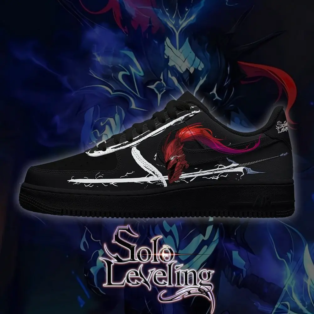 Igris V.4 Shadow Legacy Solo Leveling Low Top Shoes - Sneakatelier