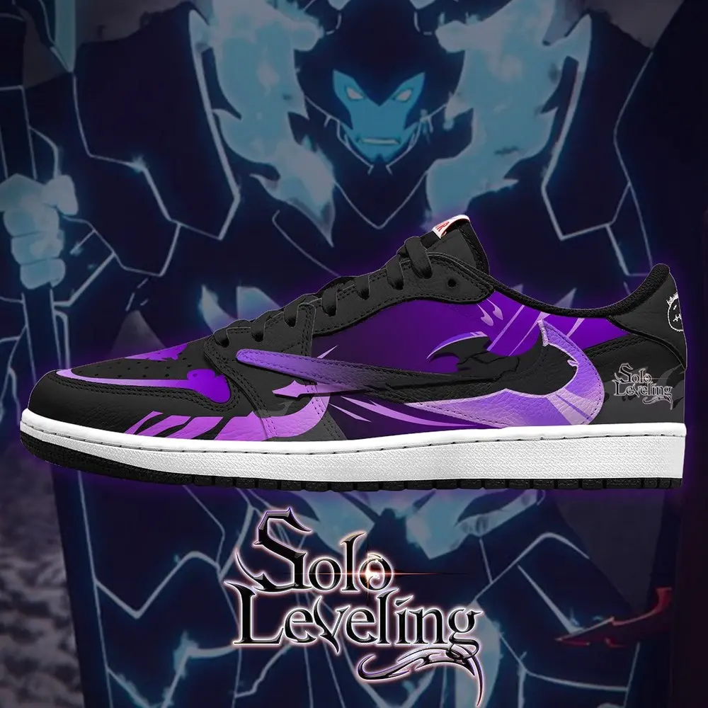 Iron V.1 Shadow Legacy Solo Leveling Low Top Shoes - Sneakatelier