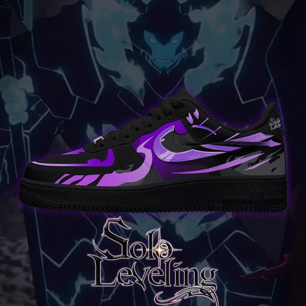 Iron V.2 Shadow Legacy Solo Leveling Low Top Shoes - Sneakatelier