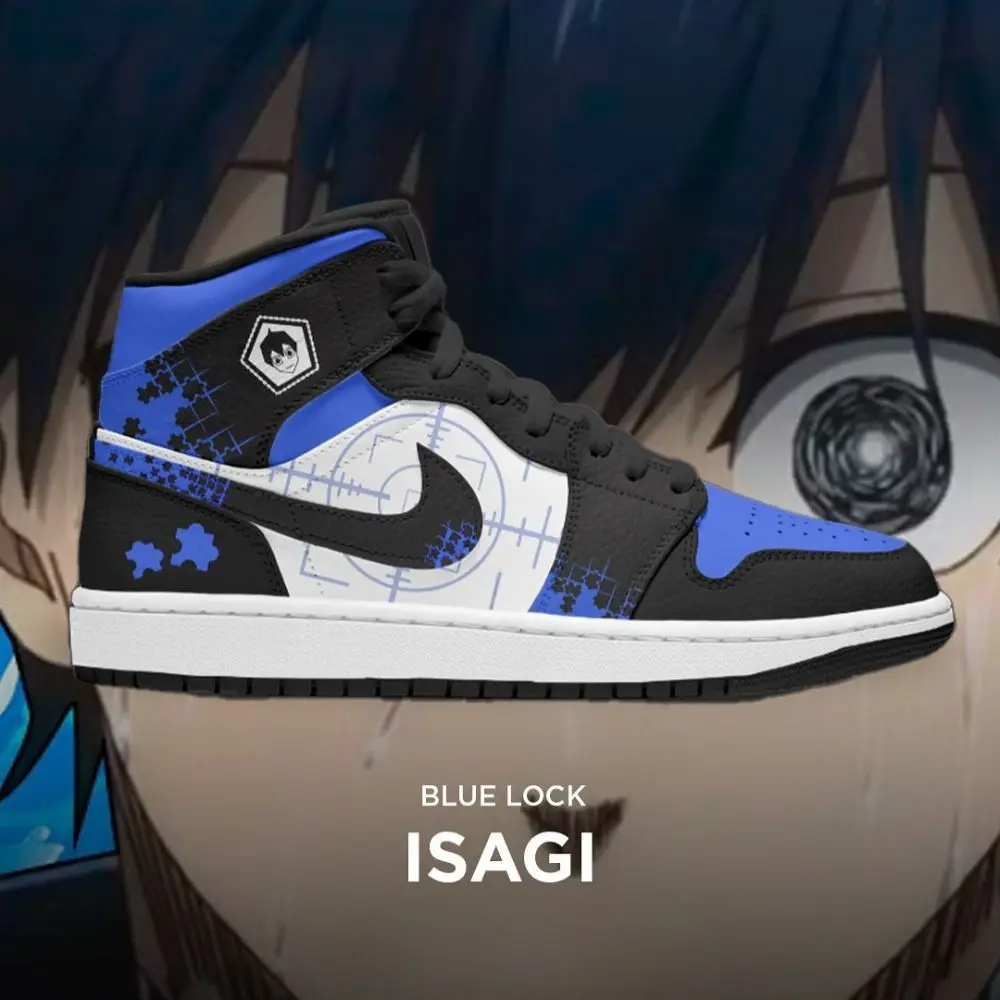 Isagi Blue Lock Special High Top Shoes - Sneakatelier