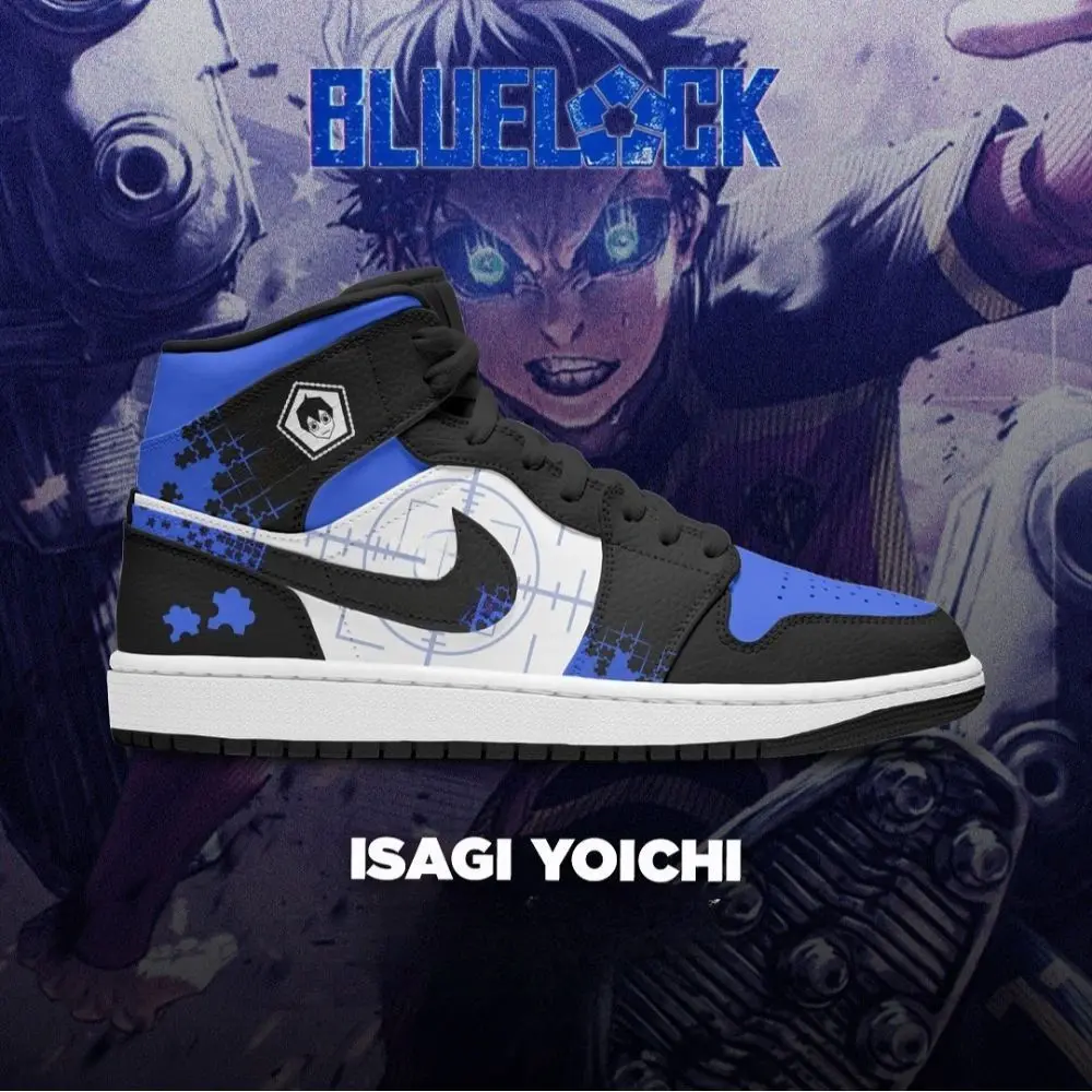 Isagi Yoichi Blue Lock Special High Top Shoes - Sneakatelier