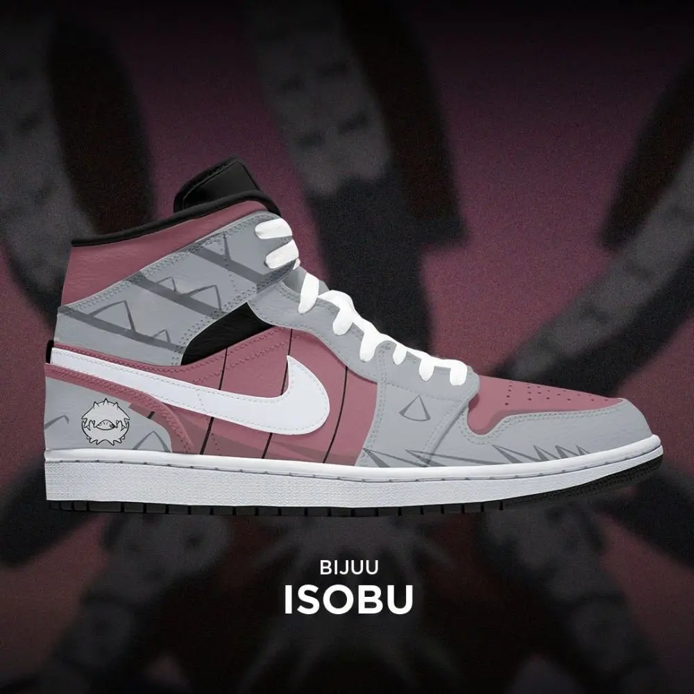 Isobu Naruto Tail Beast High Top Shoes - Sneakatelier
