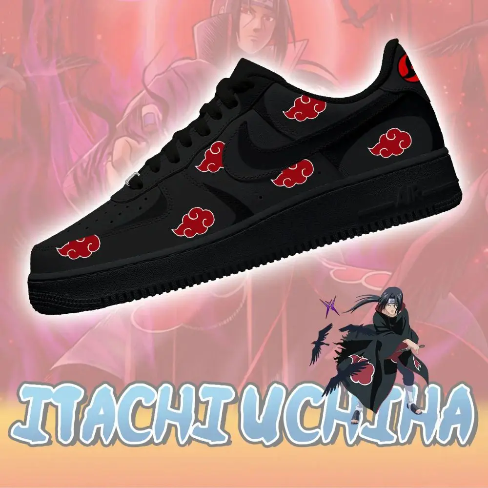 Itachi Uchiha No.5 Naruto Limited Custom Low Top Shoes - Sneakatelier